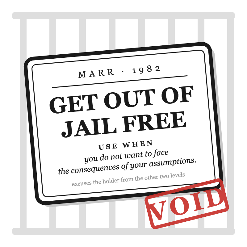 marr is not a get-out-of-jail-free card